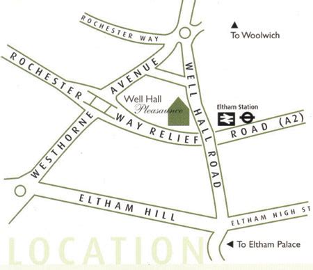 well hall road eltham map.